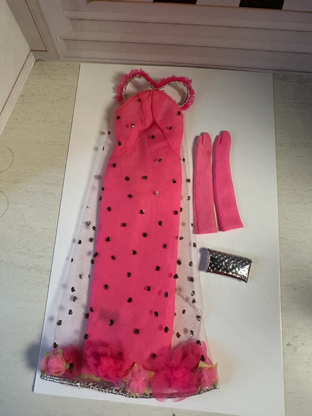 Vintage Barbie Extravaganza 1968 #1844 Excellent Condition Beautiful Gown
